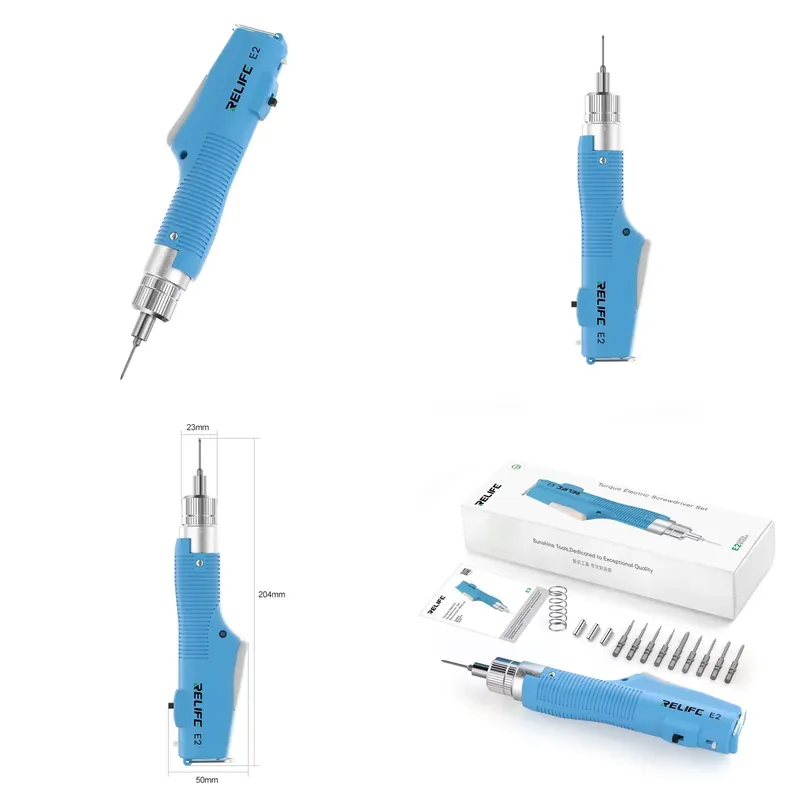 Screwdriver Set - Set di Cacciaviti Elettrici RELIFE E2