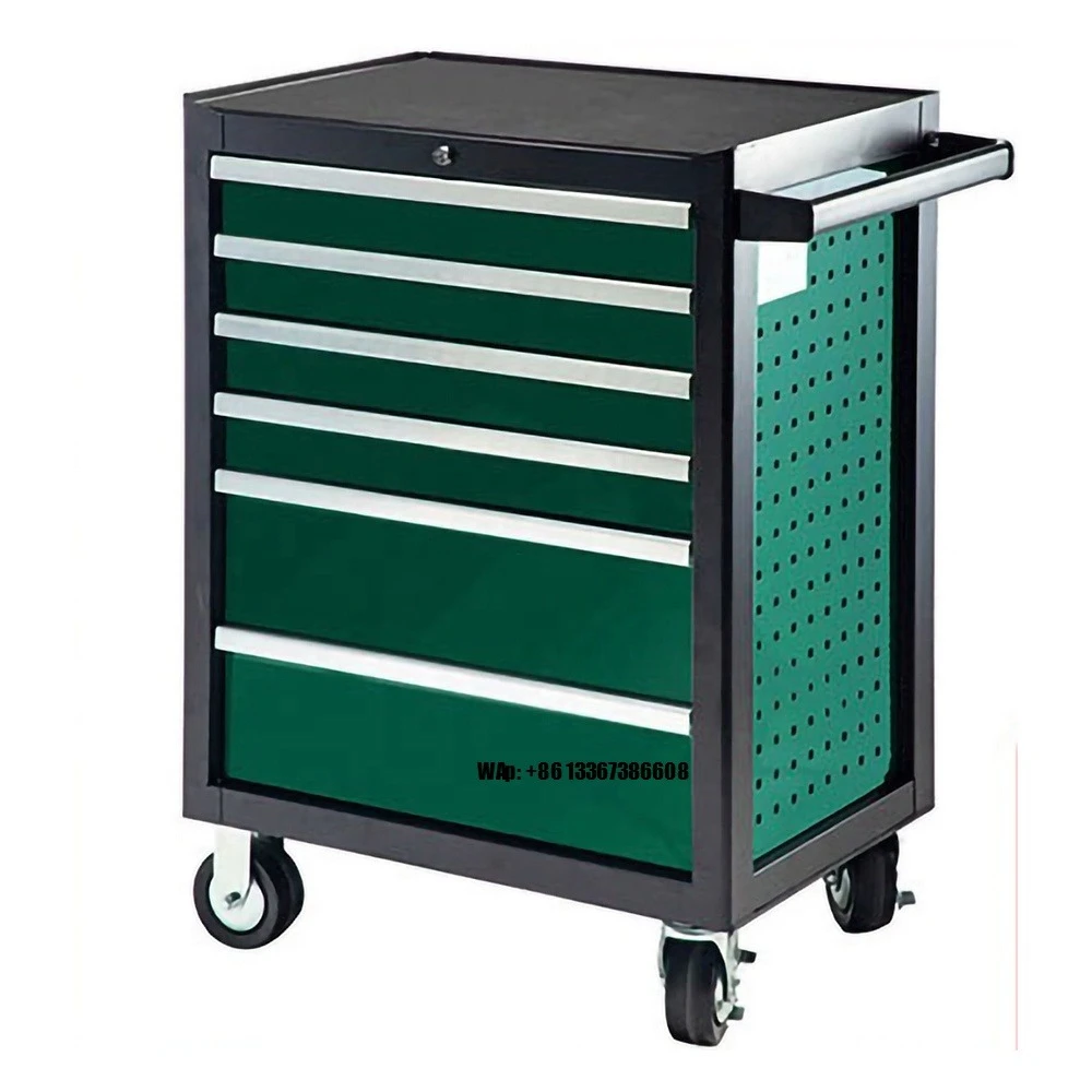 Hand Tools In Workshop - Carrello Portautensili con 68 Cassetti, Armadio