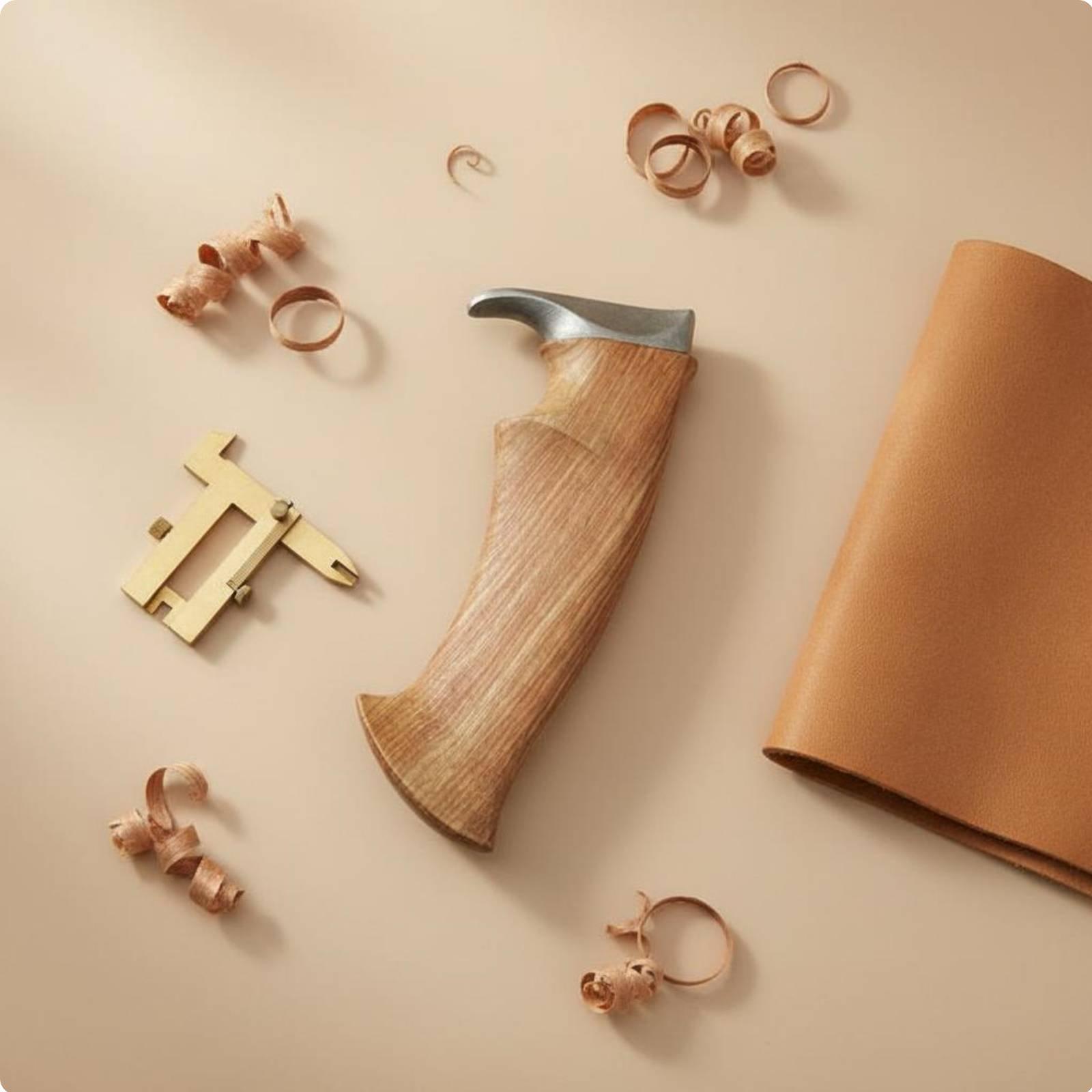 Tool Bag - Pannelli per manici in legno personalizzabili