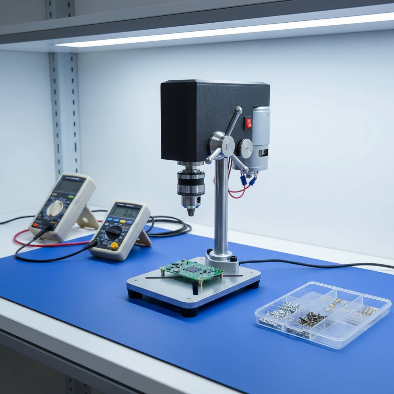 Mini Trapano da Banco Compatto - Drill Press recensione e prezzo