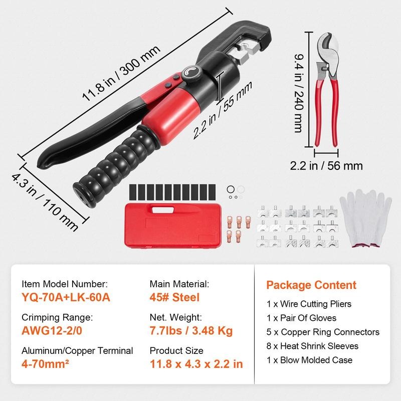 Pinza crimpatrice idraulica co - Tool Set recensione e prezzo